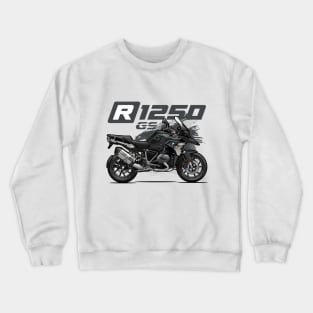 R1250 GS - Triple Black Crewneck Sweatshirt